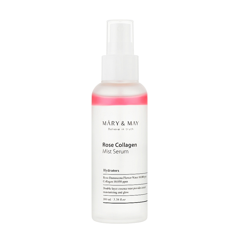 Міст-сироватка для обличчя Mary &amp; May Marine Rose Collagen Mist Serum,  100 мл